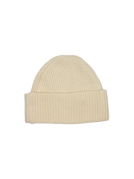 Axel Arigato Signature Beanie in Ecru